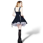 Product image Mini-dress tartan check design green-black