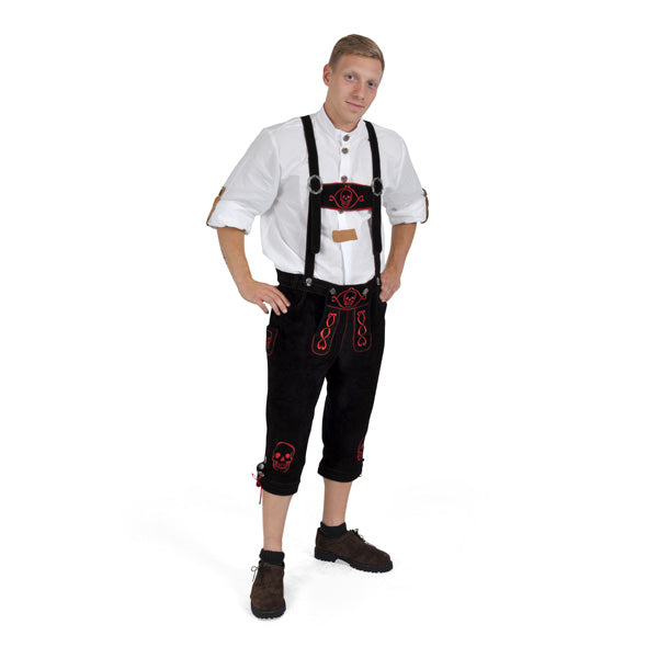 Imagen del producto Pantalones de cuero auténtico Zombie para hombre