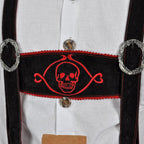 Imagen del producto Pantalones de cuero auténtico Zombie para hombre