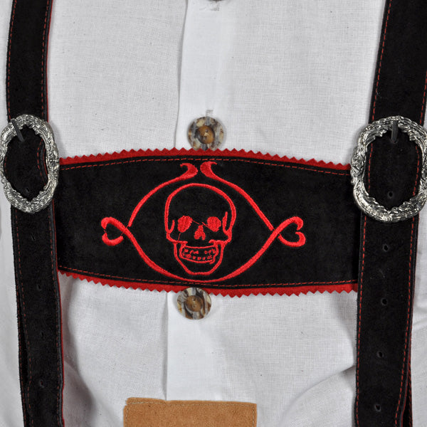 Imagen del producto Pantalones de cuero auténtico Zombie para hombre