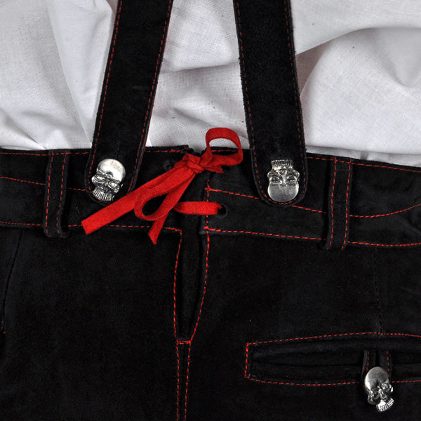 Imagen del producto Pantalones de cuero auténtico Zombie para hombre