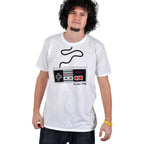 Imagen del producto Nintendo - Camiseta blanca del controlador NES