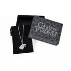 Imagen del producto Juego de Tronos - Collar de plata con el escudo de Stark