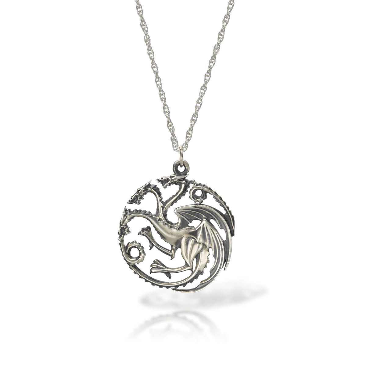 Imagen del producto Juego de Tronos - Collar de escudo de armas Targaryen