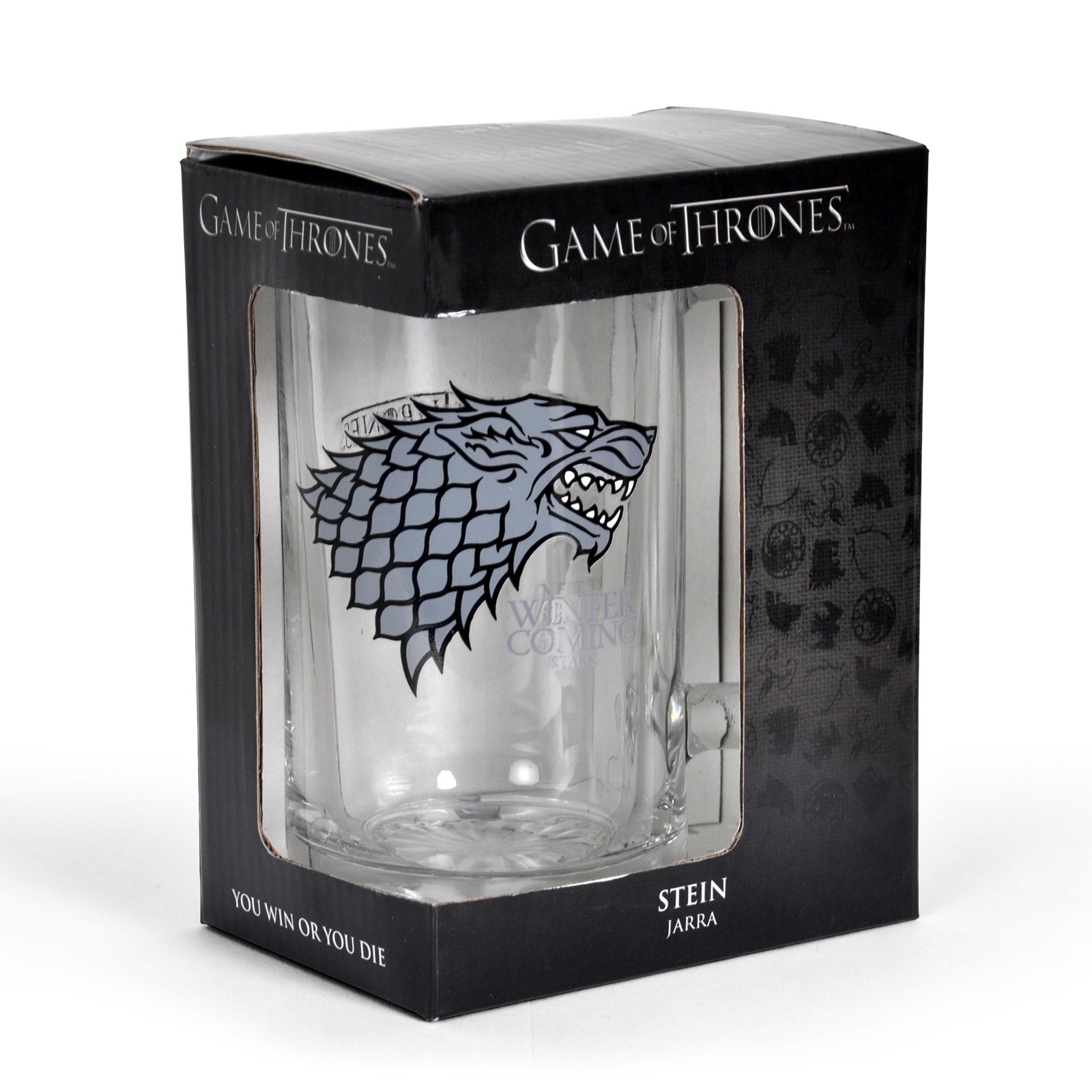 Product image Game of Thrones - House Stark Glass Mug