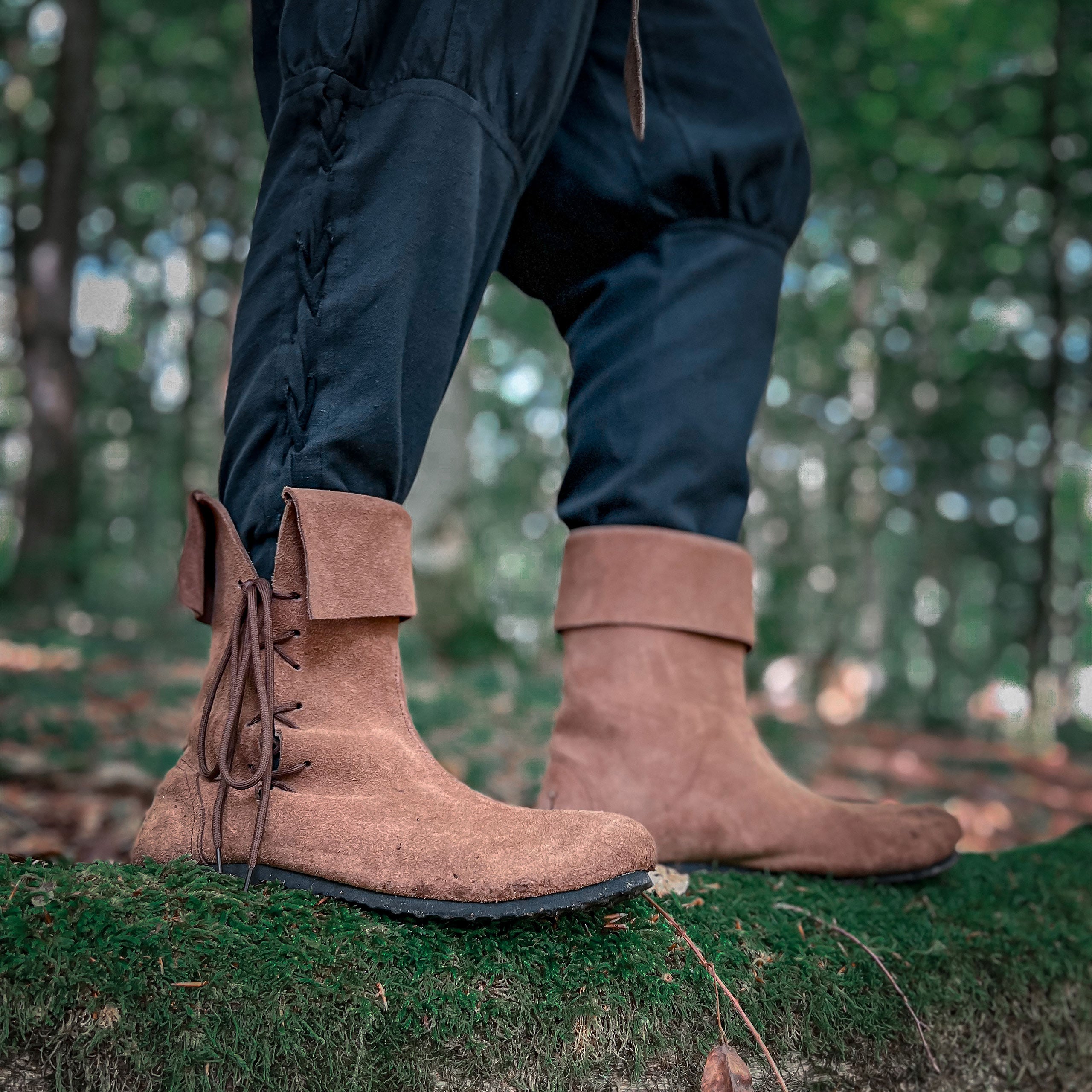 Imagen del producto Botas marrones de polaina