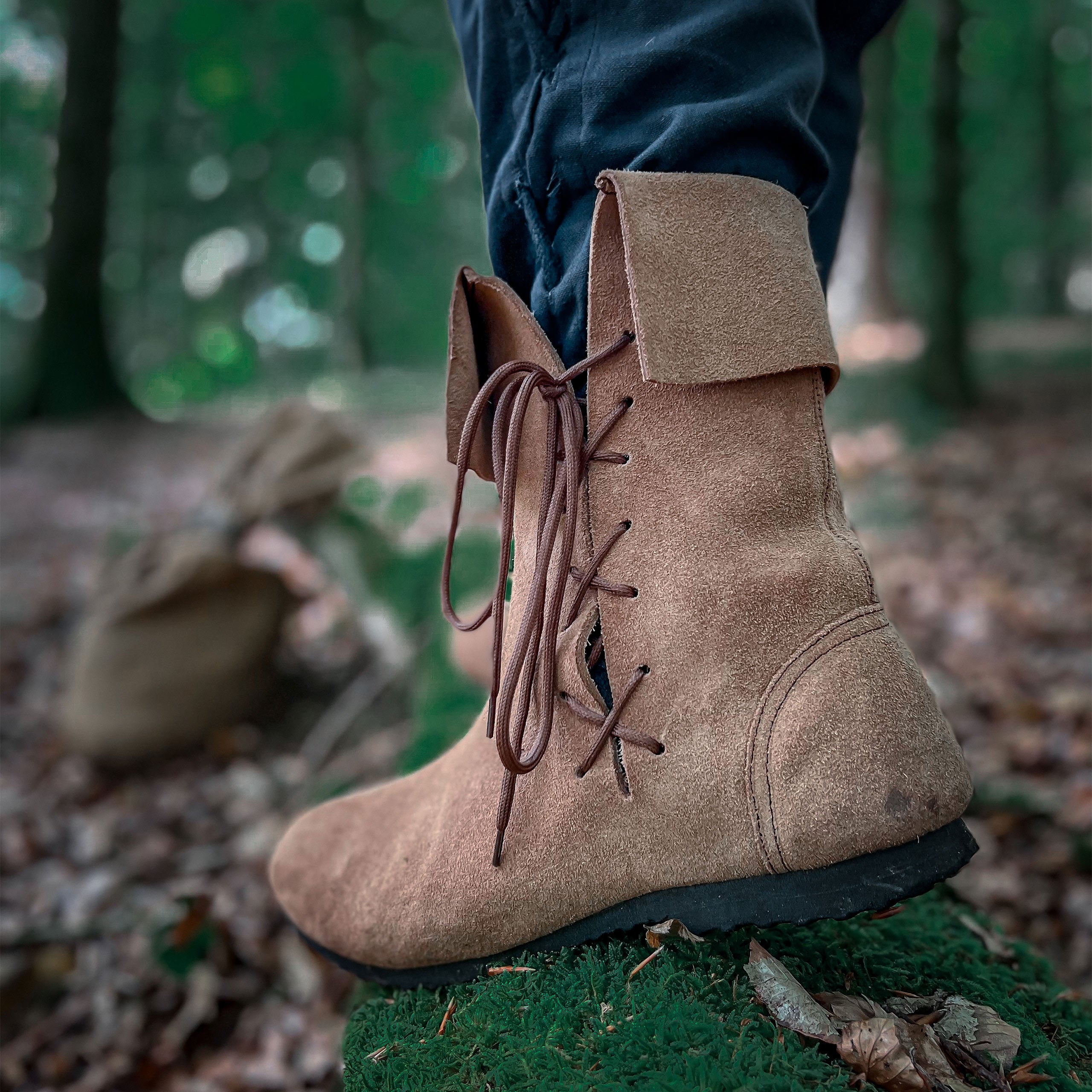 Imagen del producto Botas marrones de polaina