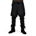 Imagen del producto Pantalón Bertram hombre con cordones en la parte inferior negro