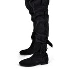 Imagen del producto Pantalón Bertram hombre con cordones en la parte inferior negro