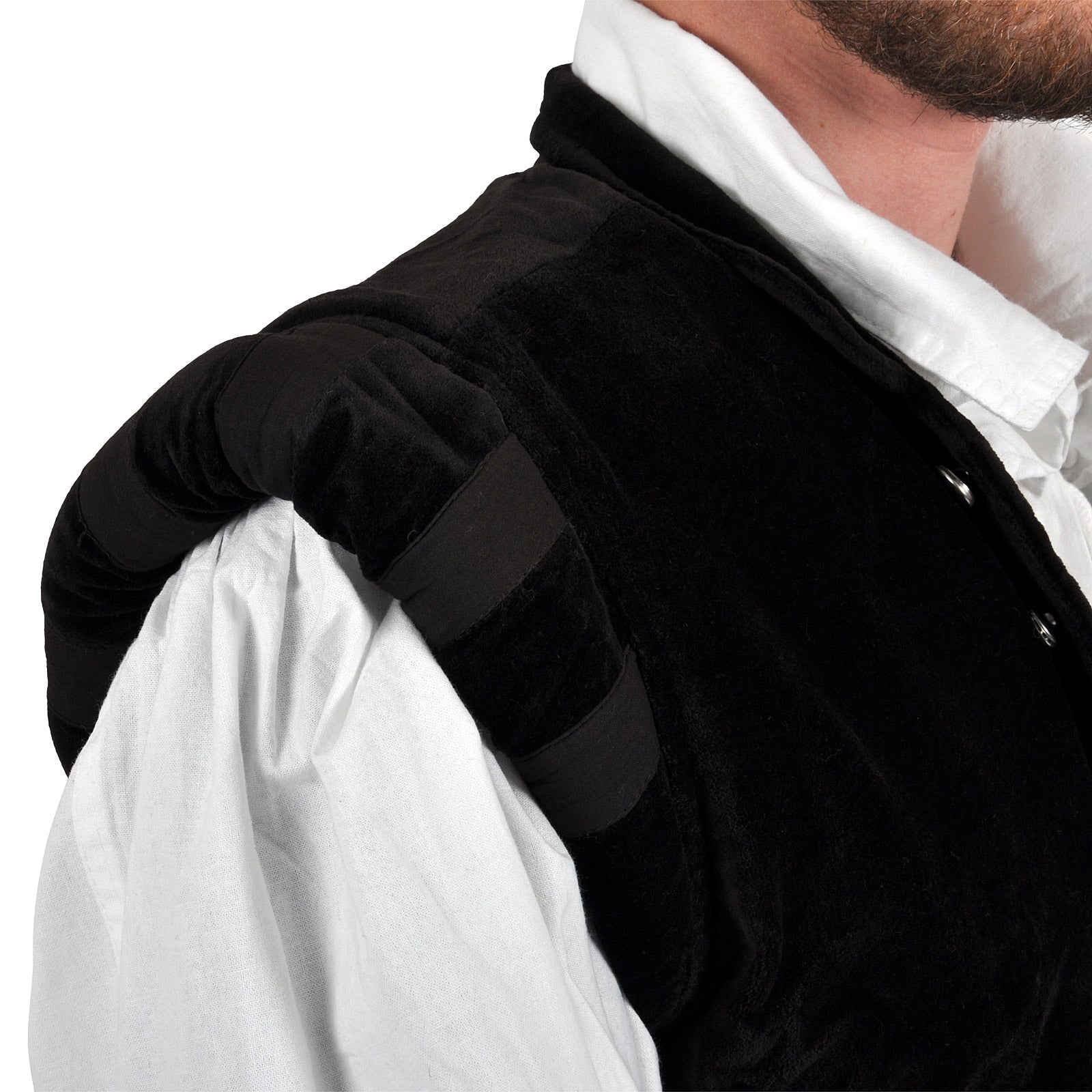 Product image Brown Velvet Doublet with Stand-Up Collar