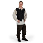 Imagen del producto Chaleco medieval Johann negro