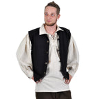 Imagen del producto Chaleco medieval Johann negro