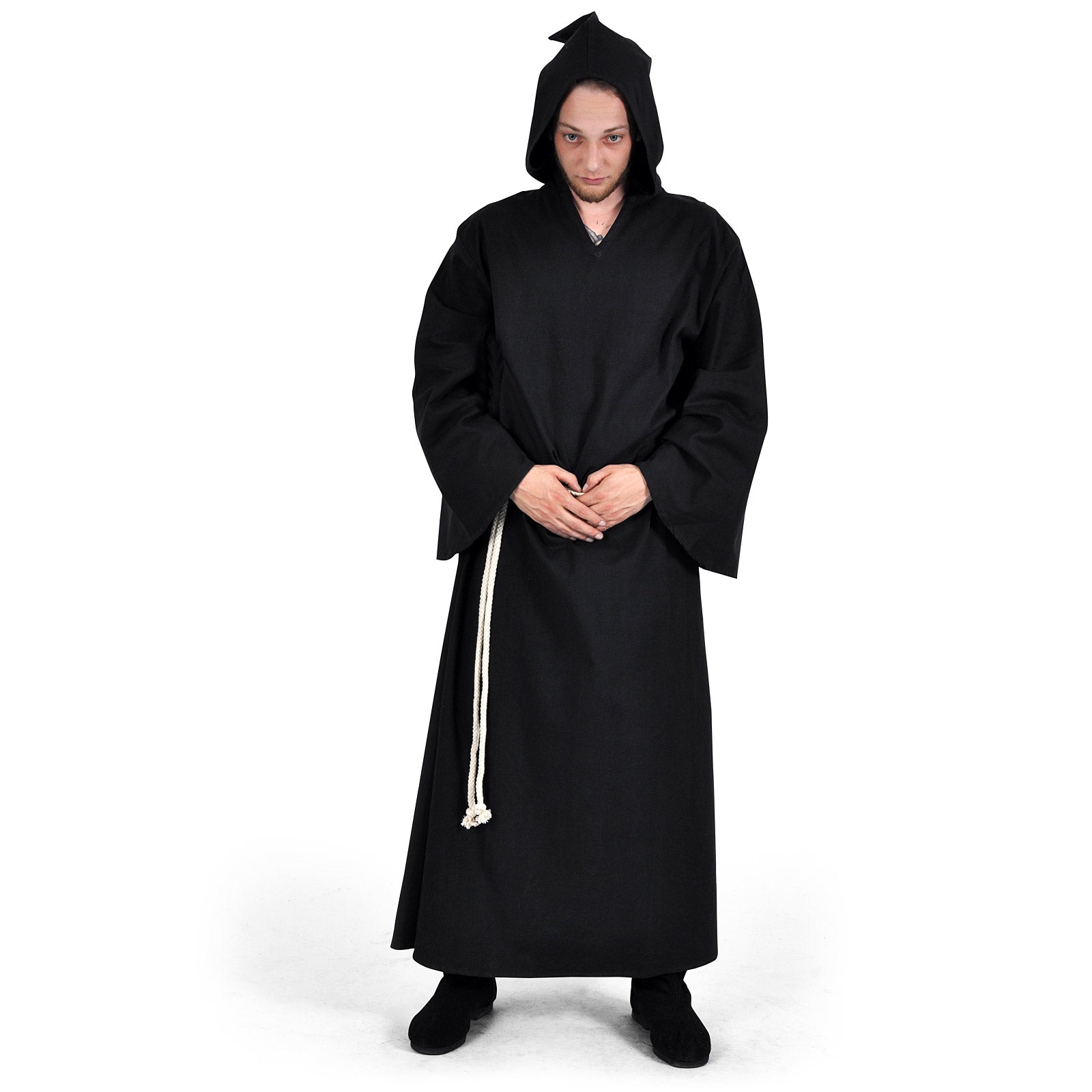 Imagen del producto Túnica de monje con cordón negro