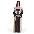 Imagen del producto Vestido medieval Magdalena marrón-natural