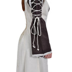 Imagen del producto Vestido medieval Magdalena marrón-natural