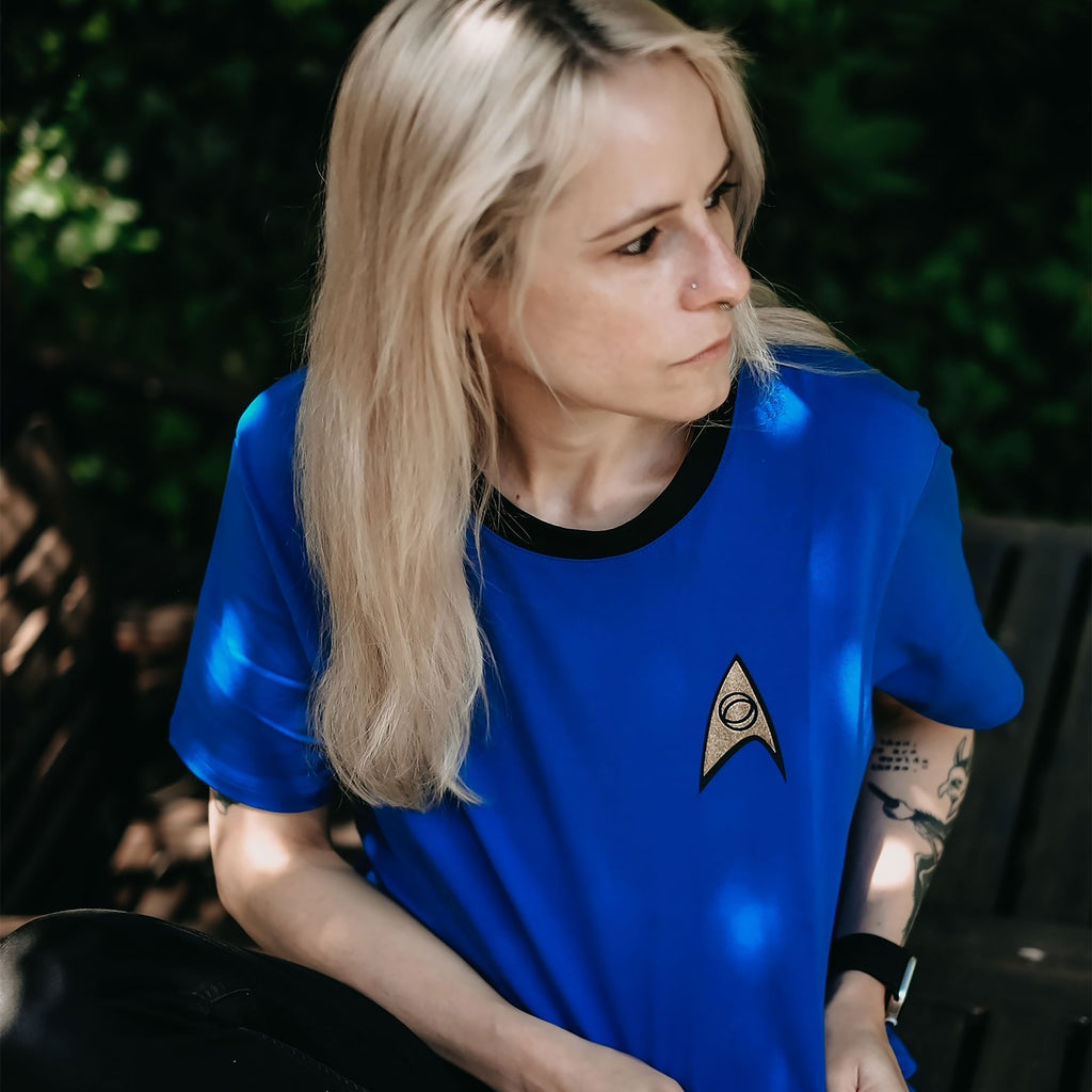 Imagen del producto Star Trek - Camiseta azul de uniforme de Mister Spock