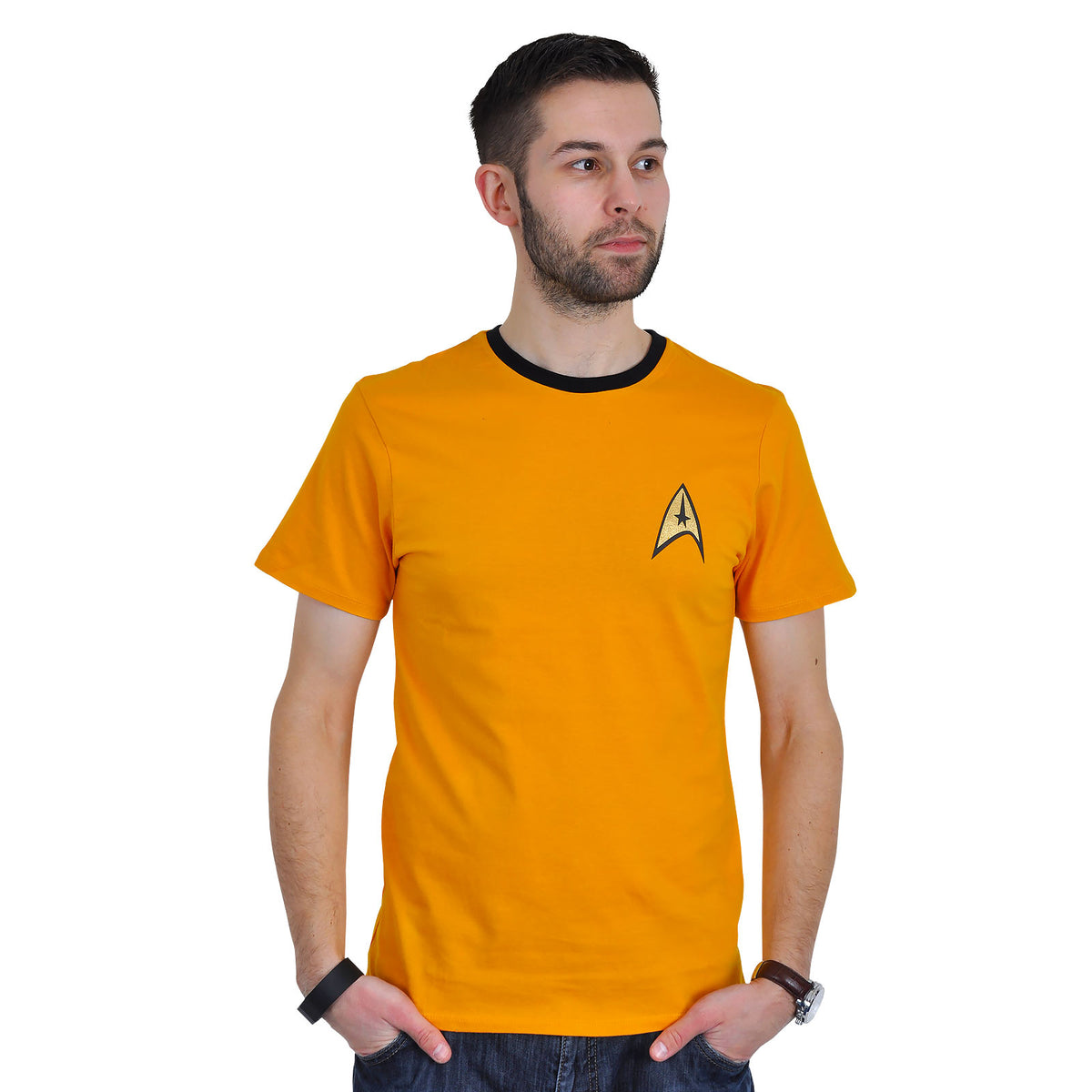 Imagen del producto Star Trek - Camiseta de uniforme de Kirk amarilla