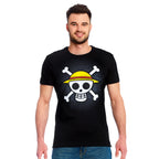 Imagen del producto One Piece - Camiseta Skull With Map negra