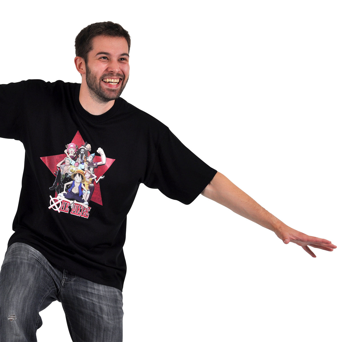 Imagen del producto One Piece - Camiseta All Stars negra