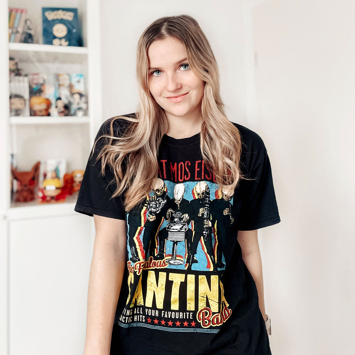Imagen del producto Camiseta de la banda Cantina negra