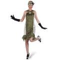 Imagen del producto Disfraz de Charleston para mujer en verde
