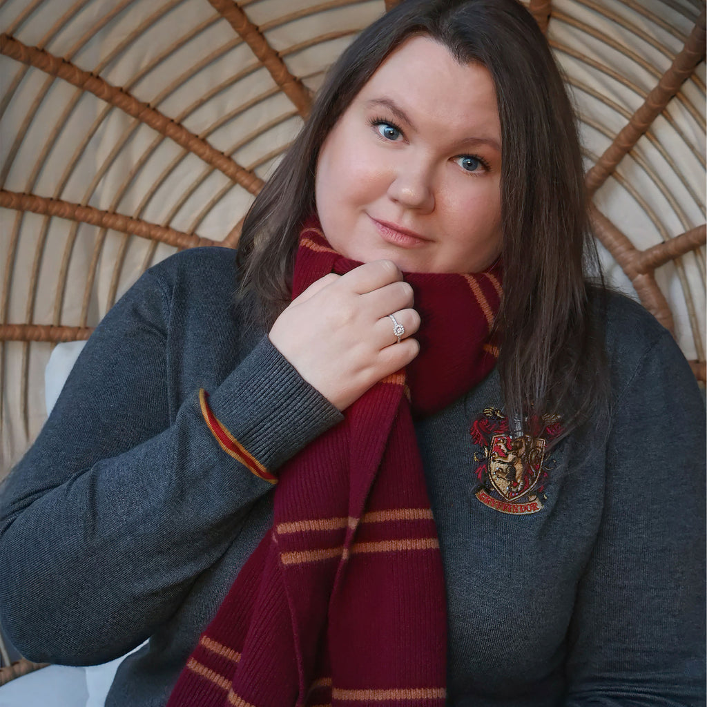 Imagen del producto Harry Potter - Bufanda de lana Gryffindor original