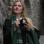 Imagen del producto Harry Potter - Bufanda de lana original de Slytherin