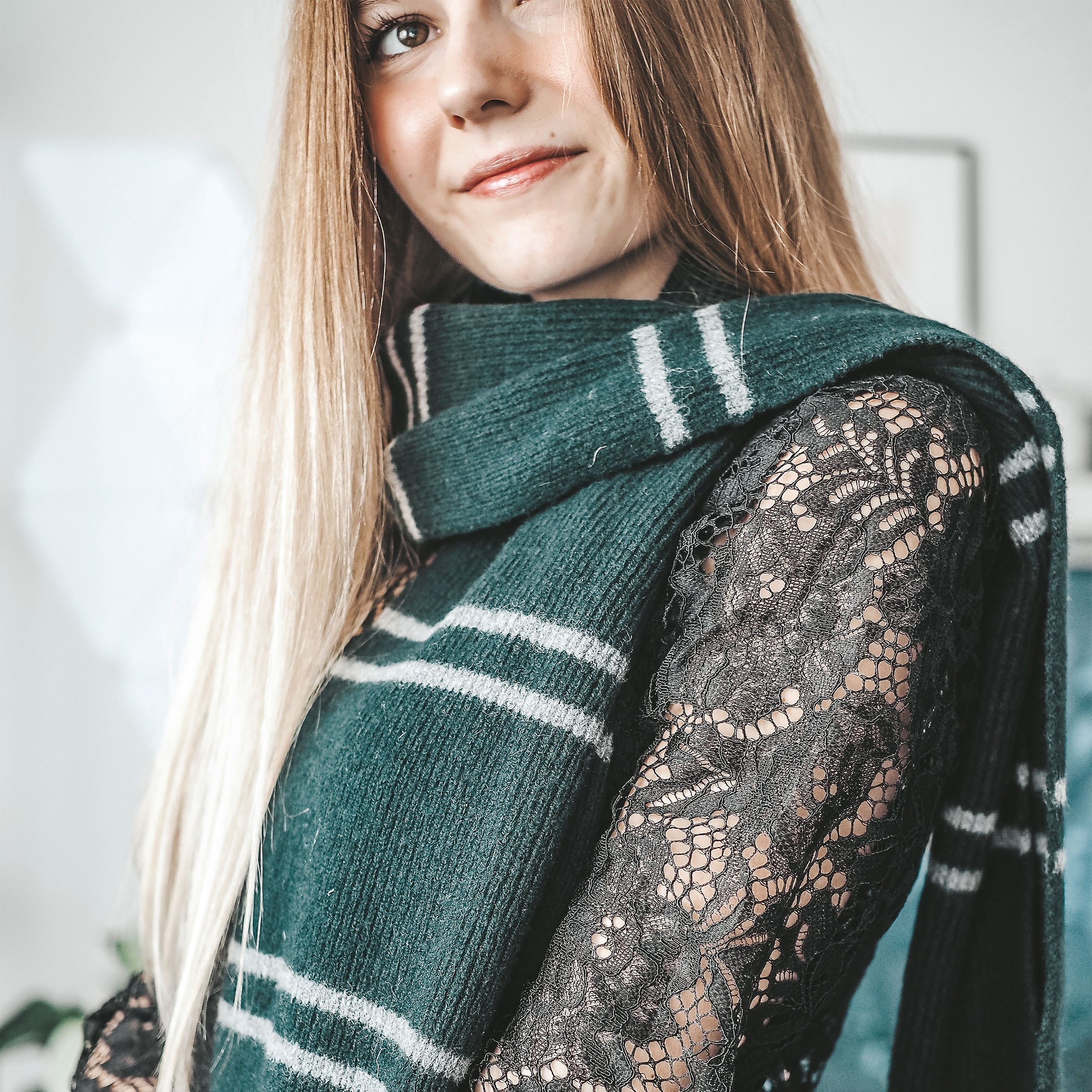 Imagen del producto Harry Potter - Bufanda de lana original de Slytherin
