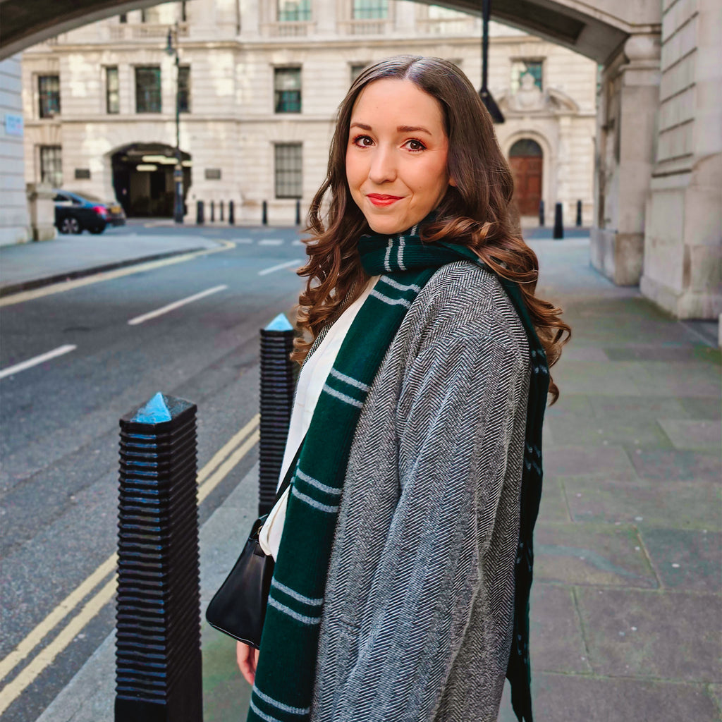 Imagen del producto Harry Potter - Bufanda de lana original de Slytherin