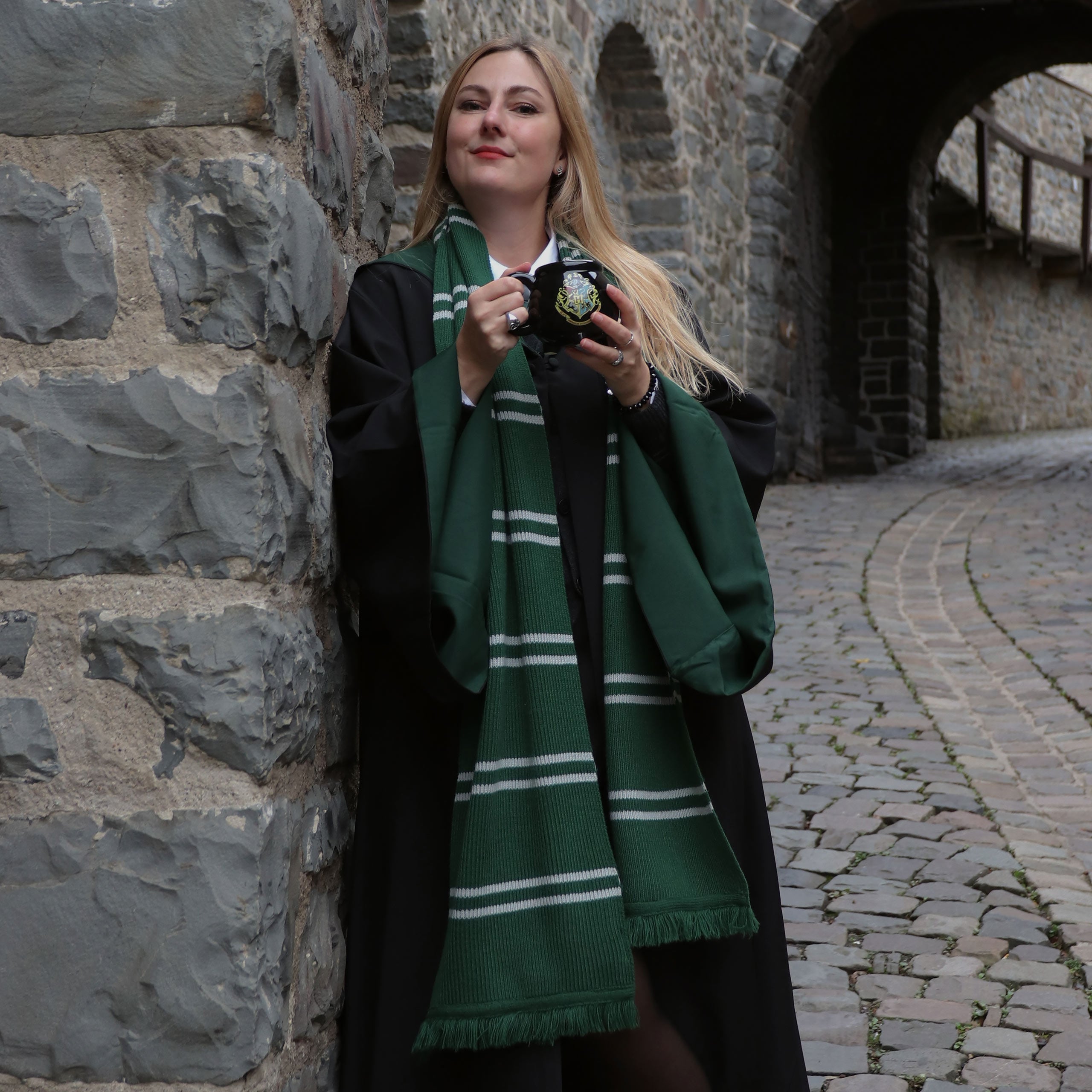 Imagen del producto Harry Potter - Bufanda de lana original de Slytherin