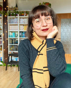 Imagen del producto Harry Potter - Bufanda de lana original de Hufflepuff