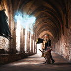 Imagen del producto Harry Potter - Bufanda de lana original de Hufflepuff