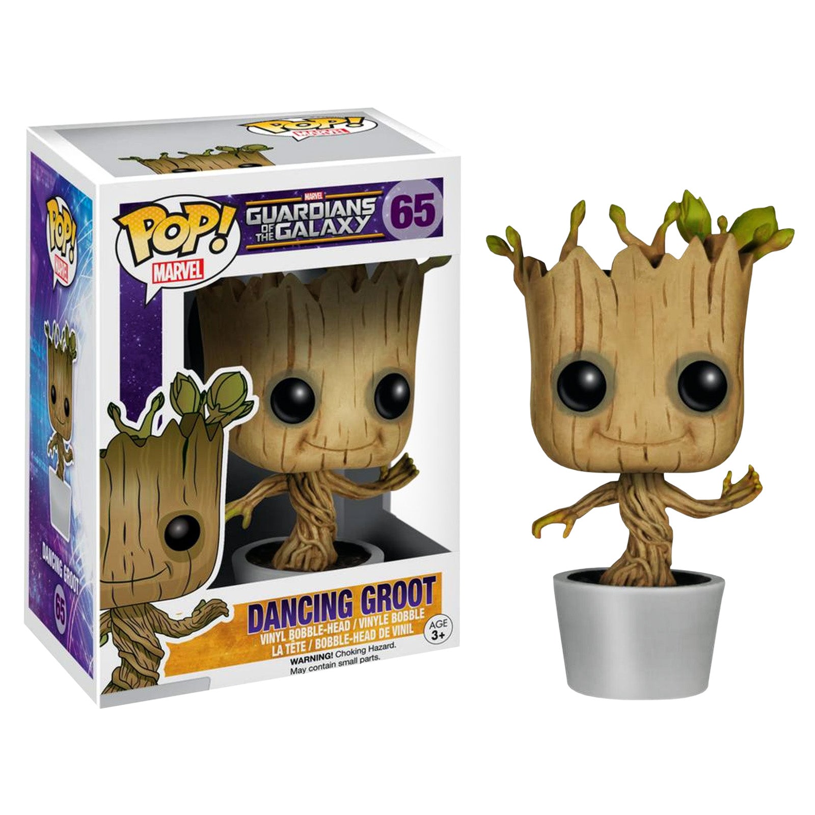Imagen del producto Guardianes de la Galaxia - Figura de Groot bailarín con cabeza móvil