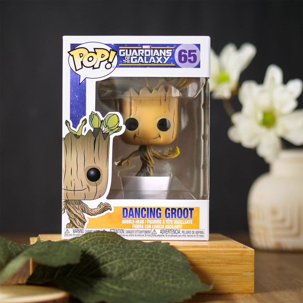 Imagen del producto Guardianes de la Galaxia - Figura de Groot bailarín con cabeza móvil