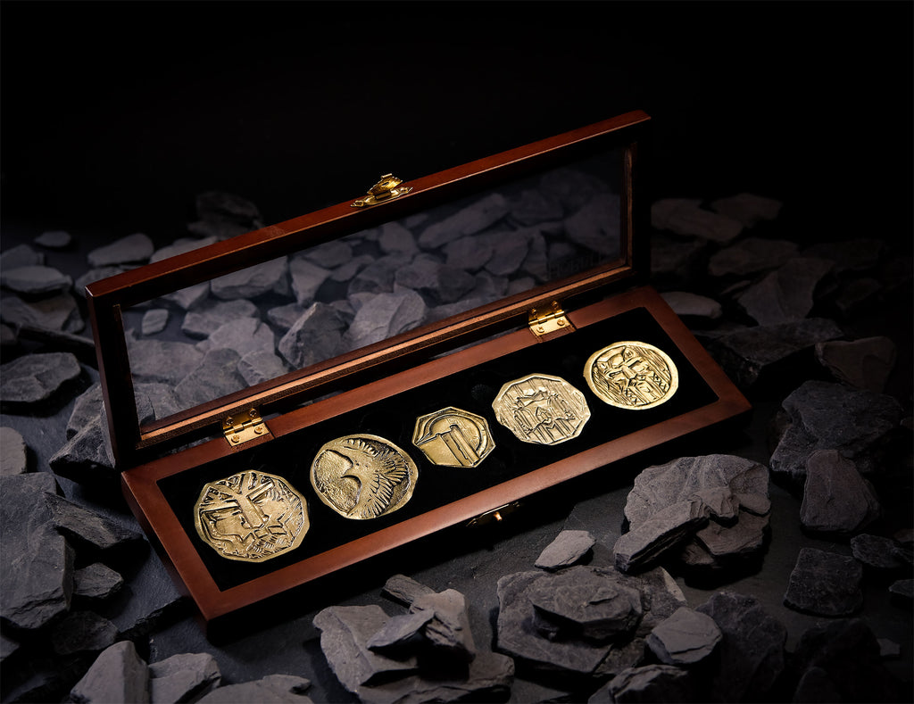 Imagen del producto Hobbit - Conjunto de Monedas Enanas del Tesoro de Smaug