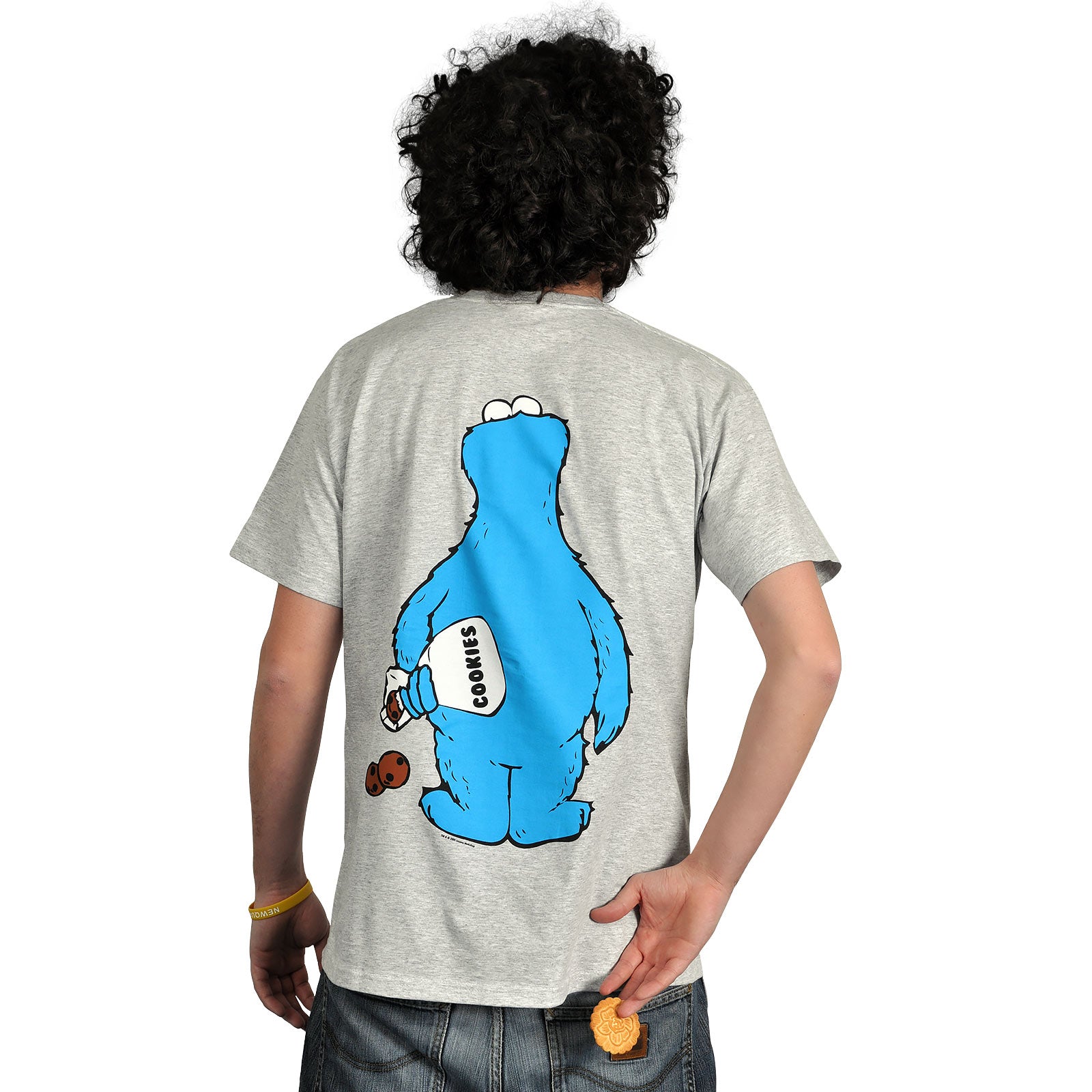 Imagen del producto Camiseta de tamaño completo de Barrio Sésamo - Monstruo de las Galletas