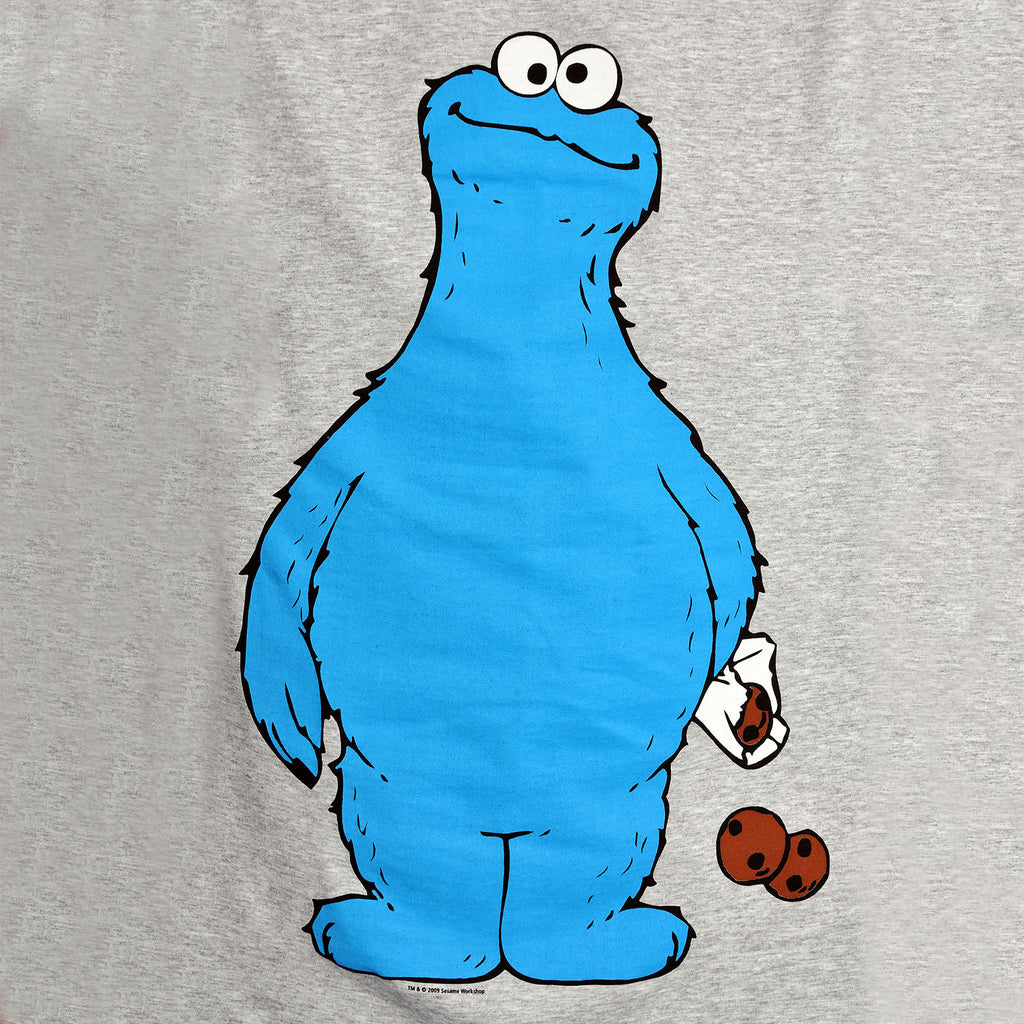 Imagen del producto Camiseta de tamaño completo de Barrio Sésamo - Monstruo de las Galletas