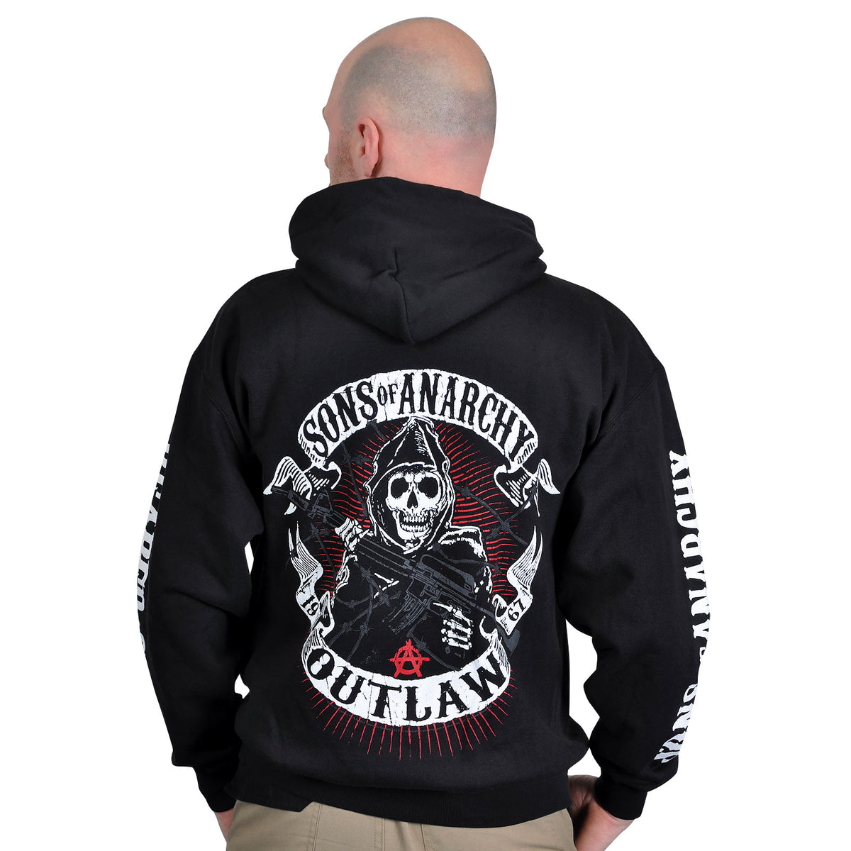 Imagen del producto Sons of Anarchy - Sudadera con capucha American Outlaw