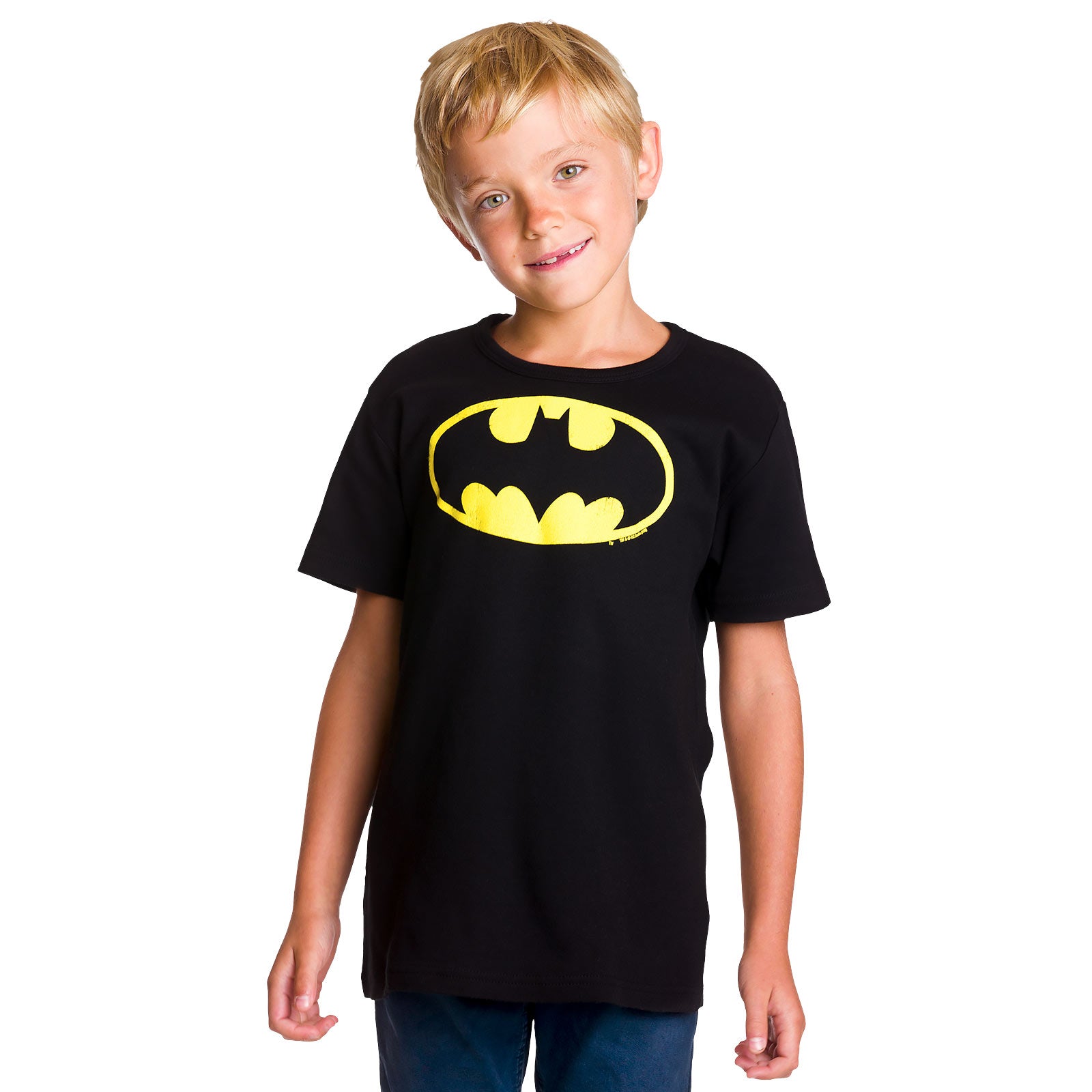Imagen del producto Batman - Camiseta con logo para niños negra