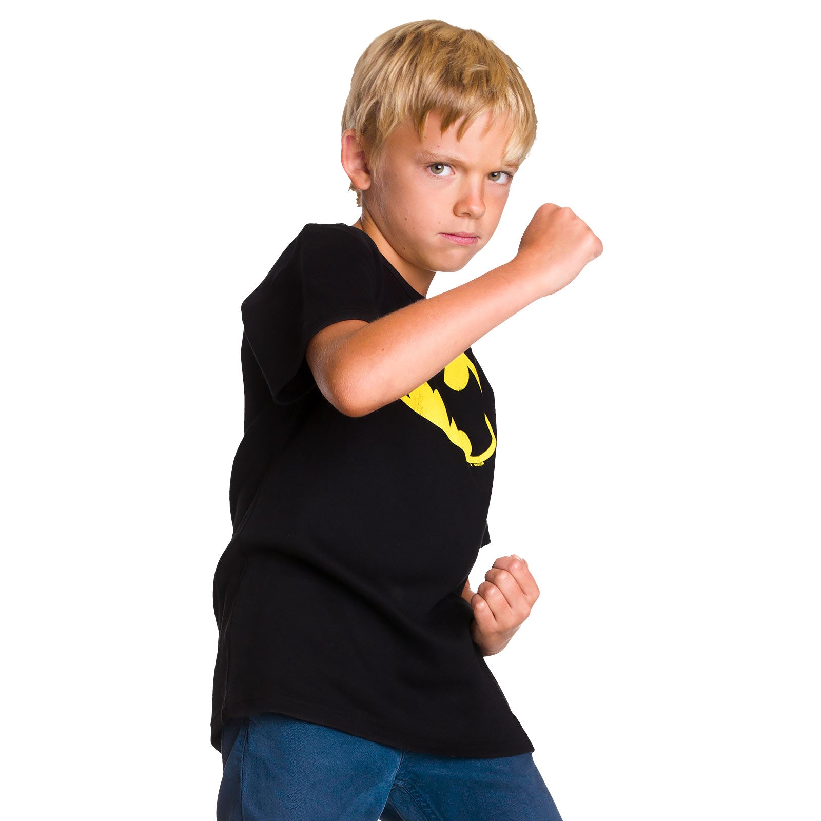 Imagen del producto Batman - Camiseta con logo para niños negra