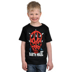 Imagen del producto Star Wars - Camiseta infantil de Darth Maul en negro