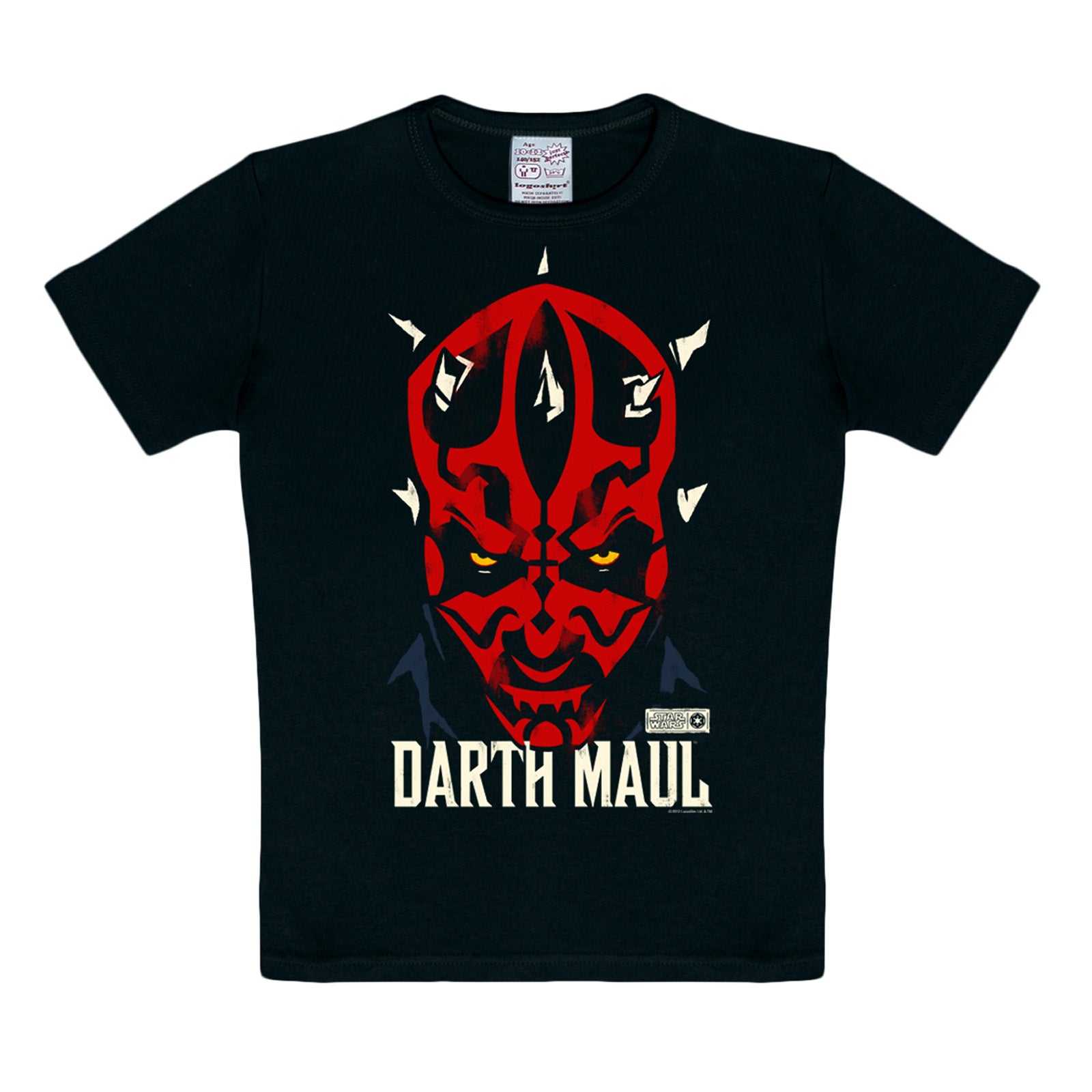 Imagen del producto Star Wars - Camiseta infantil de Darth Maul en negro