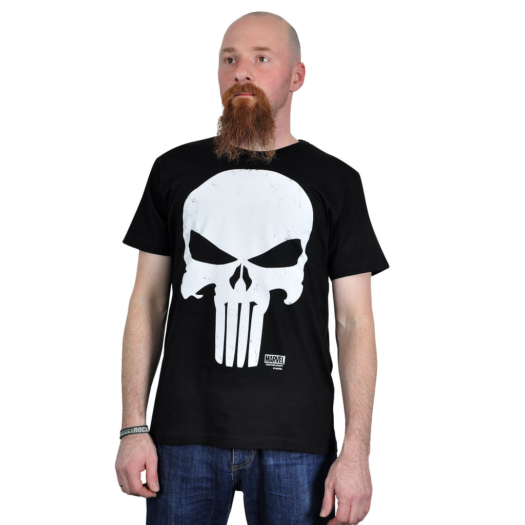 Imagen del producto Marvel - Camiseta Punisher negra