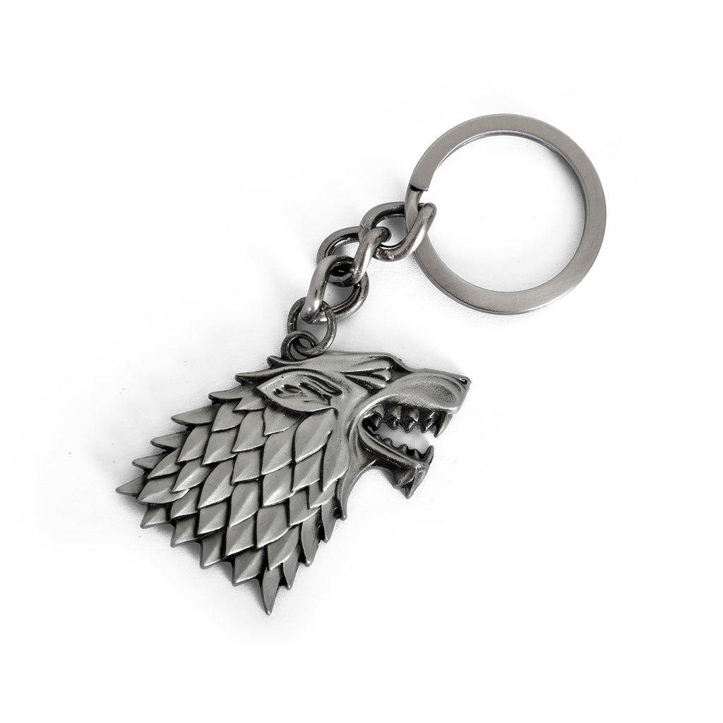 Imagen del producto Juego de Tronos - Llavero del emblema Stark Shadow Wolf