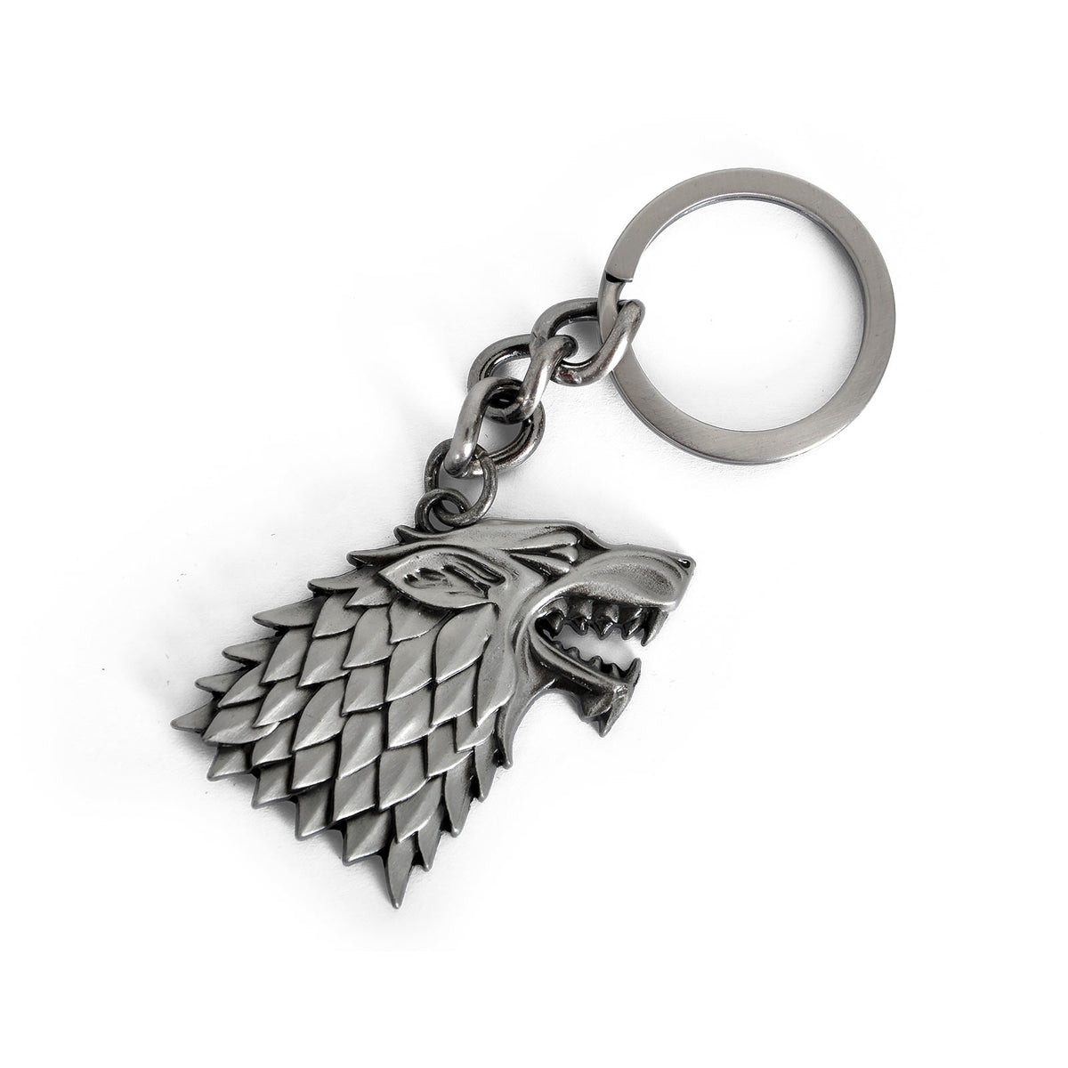 Imagen del producto Juego de Tronos - Llavero del emblema Stark Shadow Wolf