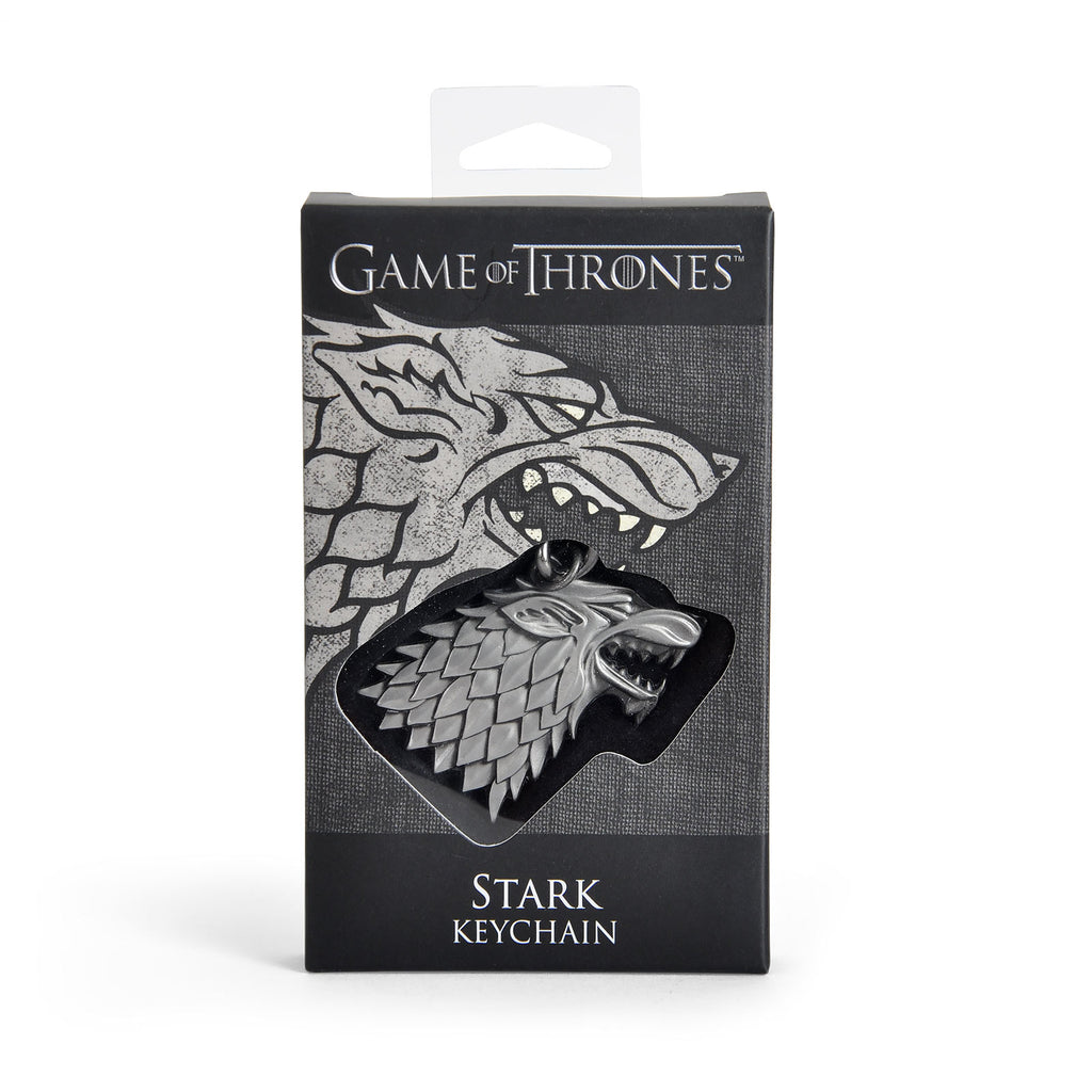Imagen del producto Juego de Tronos - Llavero del emblema Stark Shadow Wolf