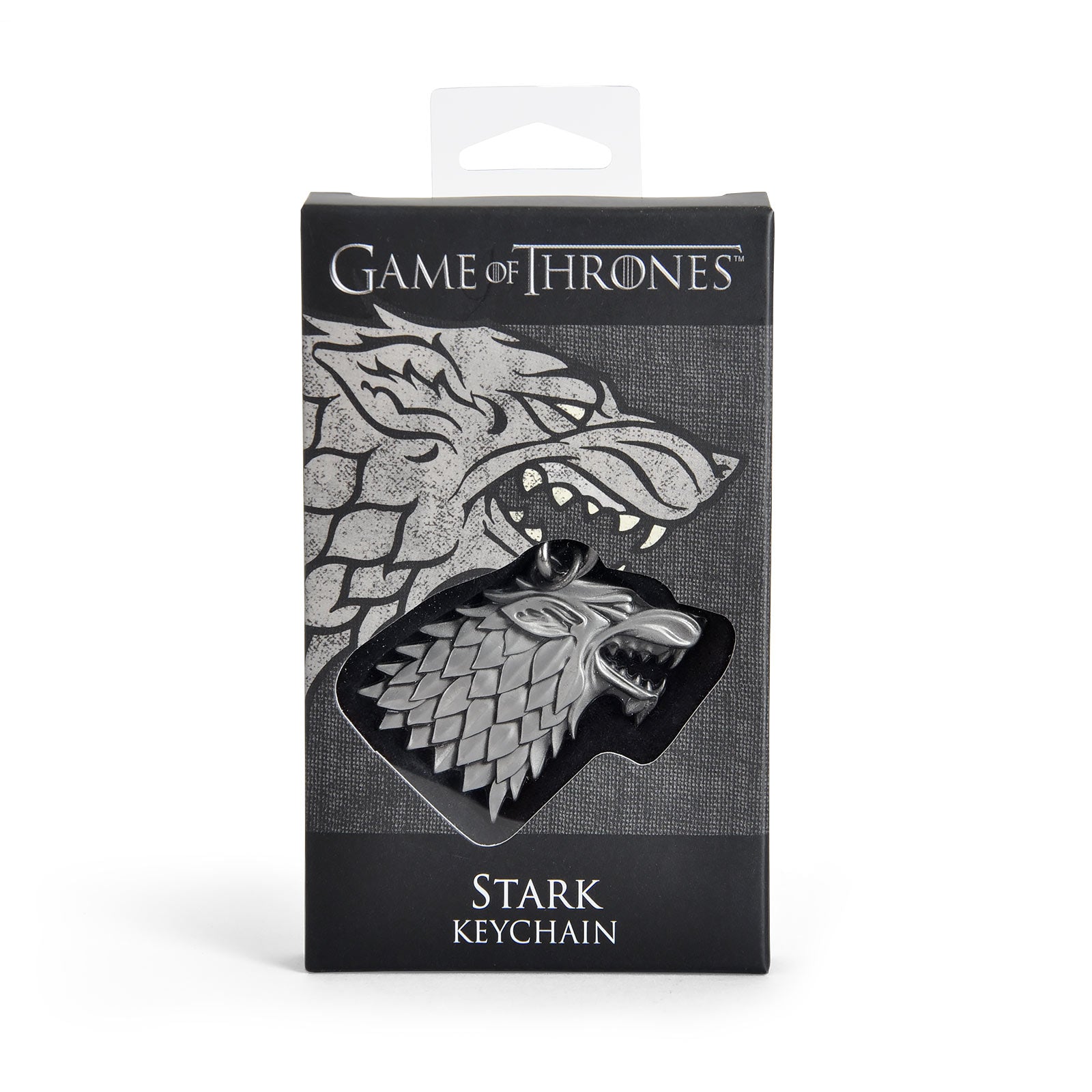 Imagen del producto Juego de Tronos - Llavero del emblema Stark Shadow Wolf