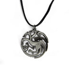 Imagen del producto Juego de Tronos - Colgante de dragón del escudo de armas Targaryen