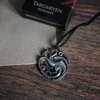 Imagen del producto Juego de Tronos - Colgante de dragón del escudo de armas Targaryen