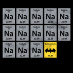 Imagen del producto Batman - Camiseta de Química negra